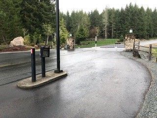 Entrance into the gated community